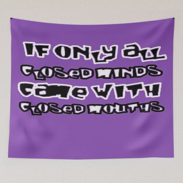 Item preview, If Only All Closed Minds Came with Closed Mouths Marker Pen designed and sold by taiche.