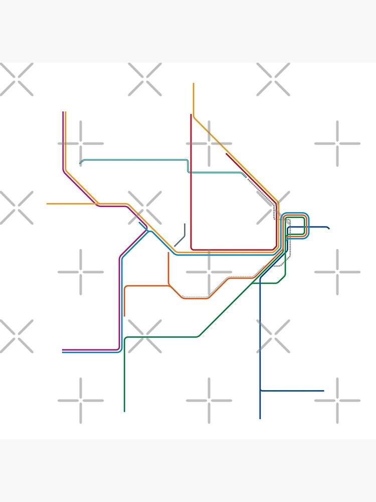 Sydney Train Map by in-transit