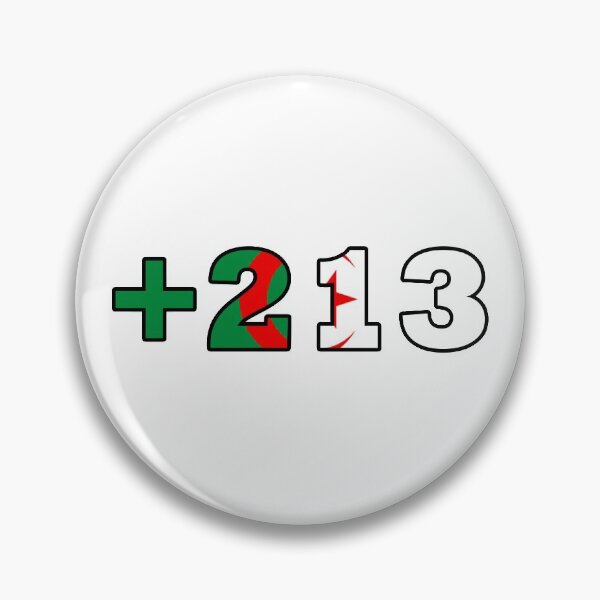 Item preview, Stylish design of  Algeria Country Code with a Flag designed and sold by ArabCorner.