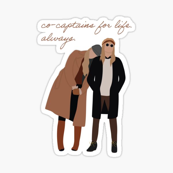 minimalist avalance in i am legends (with text) Sticker