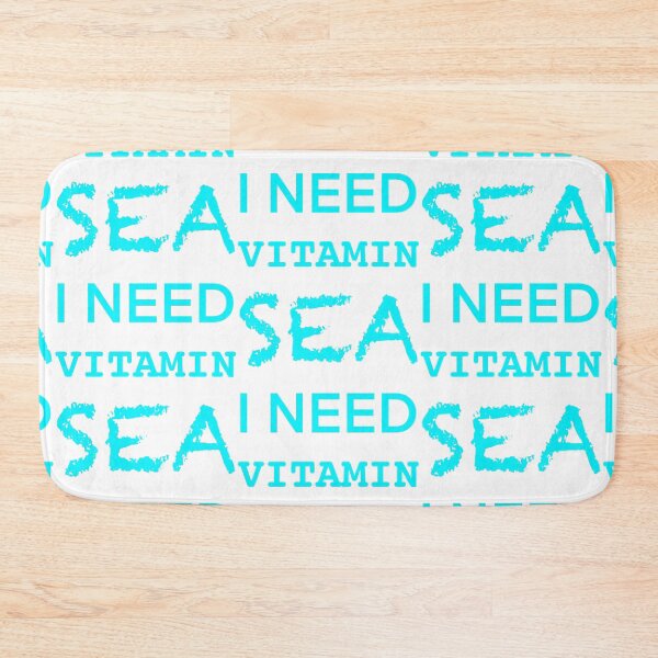 Item preview, I Need Vitamin Sea Turquoise designed and sold by Zwuck.