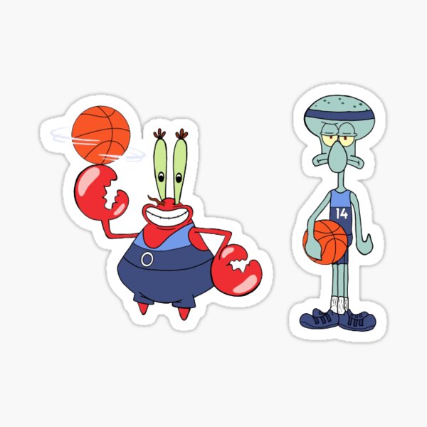 Mr. Krabs and Squidward Basketball 