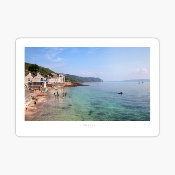 Kingsand, Cornwall Sticker