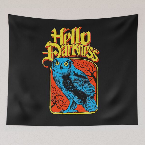 Item preview, Hello Darkness - Night Owl designed and sold by rjartworks.