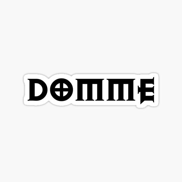Domme Sticker