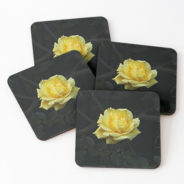 Item preview, Yellow Rose Flower on Branch designed and sold by Anna Lemos.