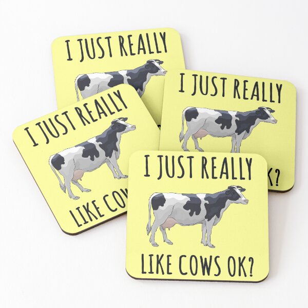 Item preview, I Just Really Like Cows Ok designed and sold by kamrankhan.