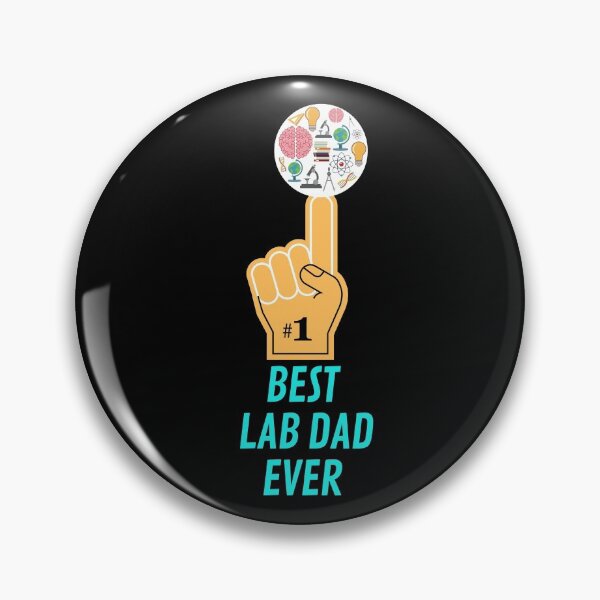 Item preview, BEST LAB DAD EVER FUNNY LAB DAD Medical Scientist   Microbiology designed and sold by Hippiesole.