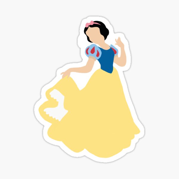 Officially Licensed Stickers Snow White Princess Cute - Temu