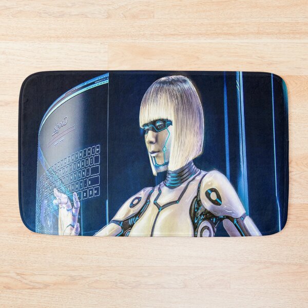 Aperçu de l'œuvre fwc 2385 Sci Fi Cyborg créée et vendue par fred chiea.