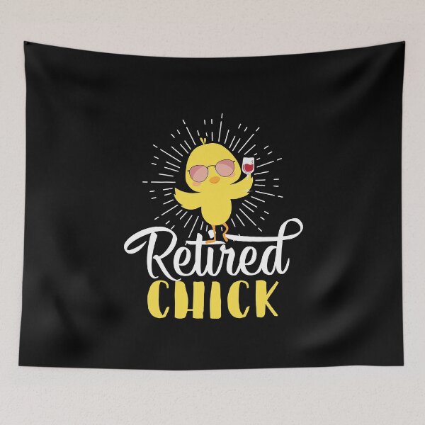 Aperçu de l'œuvre Retired Chick créée et vendue par Custom4ever.