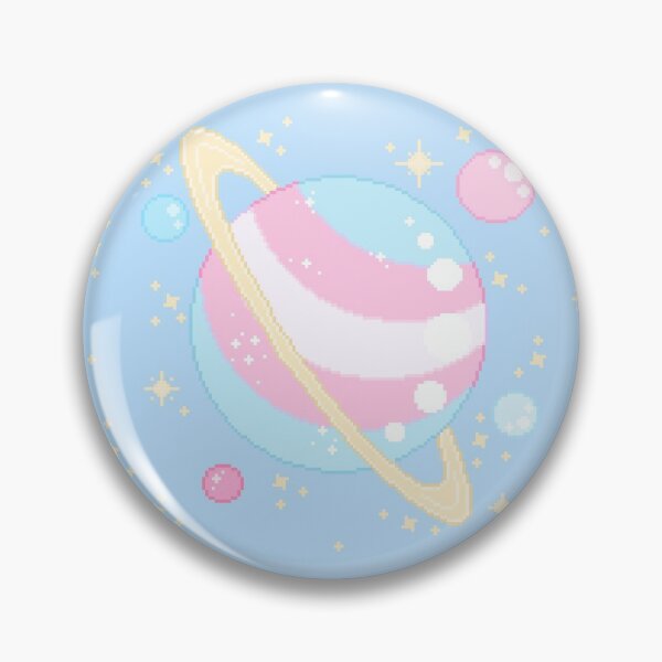 Item preview, Trans Pride Pixel Planet designed and sold by Stardust-Specks.