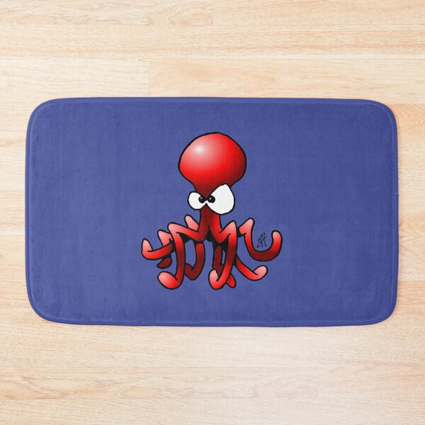 Item preview, Red Octopus designed and sold by cardvibes.