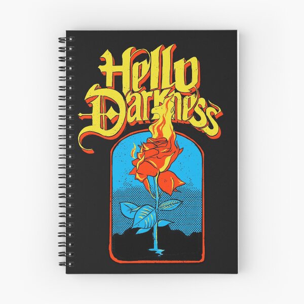 Item preview, Hello Darkness - Flaming Rose designed and sold by rjartworks.
