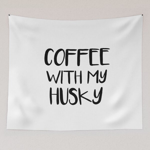 Item preview, Coffee With My Husky designed and sold by jackknite.