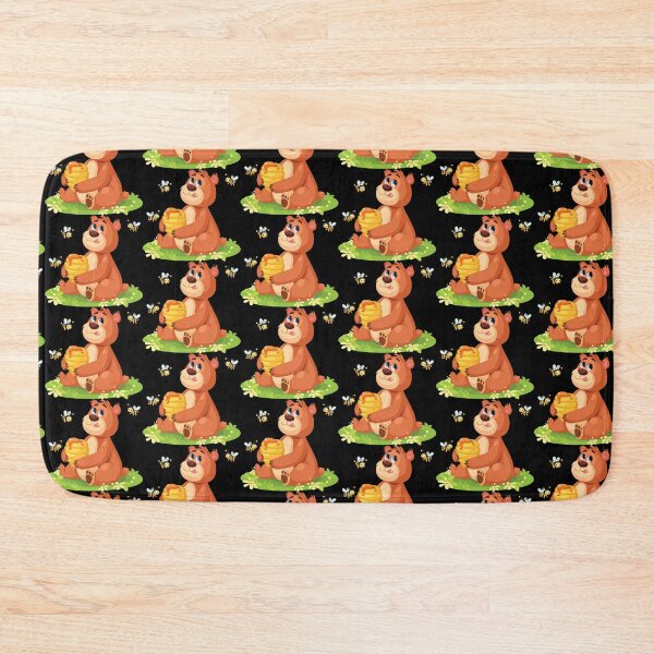Item preview, Bear eats honey designed and sold by Seb-Sk93.