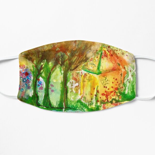Fantasy Garden Flat Mask