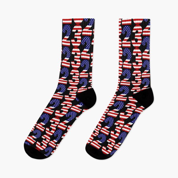Item preview, Number 23 with USA flag on the background designed and sold by AllShirts21.