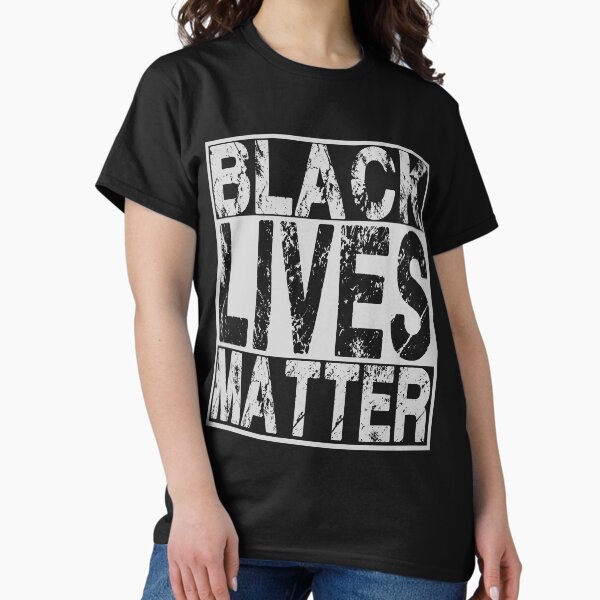 Vista previa del artículo con la obra «Black Lives Matter», diseñado y vendido por XDelta.