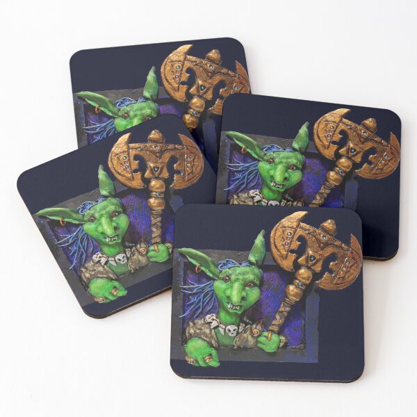 Item preview, Goblin with Ax designed and sold by Lynn Harriet.