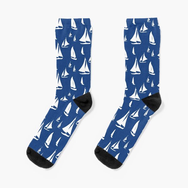 Sailors Nautical Port & Starboard Christmas Socks Gift 