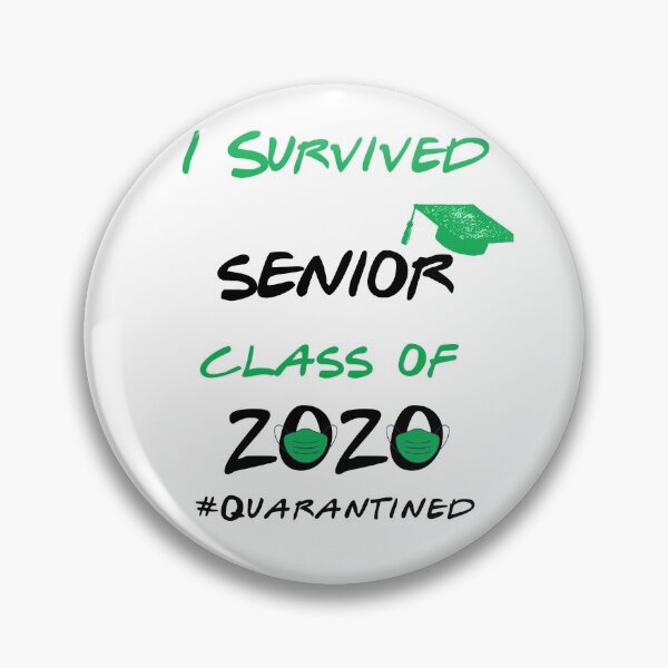 Item preview, I Survived Senior Class of 2020 Quarantined Masks designed and sold by YourgiftShop.