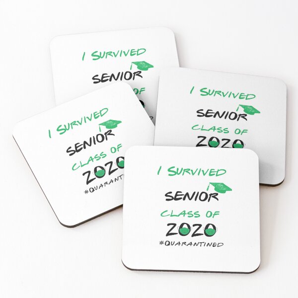 Item preview, I Survived Senior Class of 2020 Quarantined Masks designed and sold by YourgiftShop.