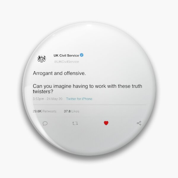 Item preview, Civil Service Tweet designed and sold by CoolYule.