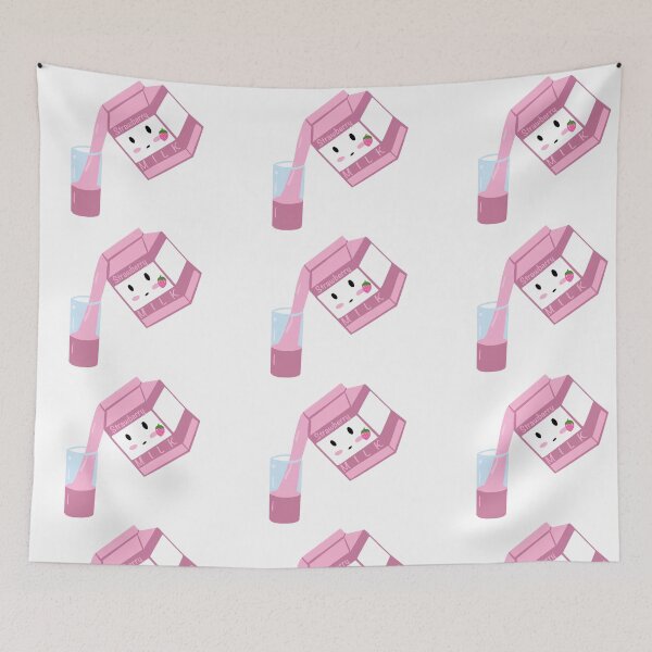 Item preview, Cute strawberry milk designed and sold by Fangirl0004.