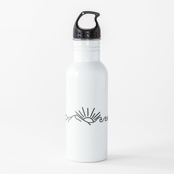 Mountain and Wave Water Bottle