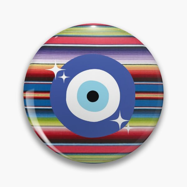 Item preview, Mal De Ojo Latinx Serape Prin designed and sold by cortezmadeco.