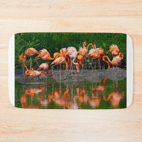 Item preview, Flamingo Reflection  designed and sold by Chris Thaxter.