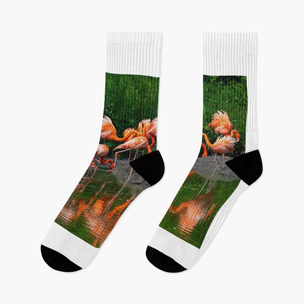 Item preview, Flamingo Reflection  designed and sold by Chris Thaxter.