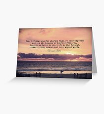 July 2013 - Lost For Words Greeting Card