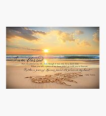August 2013 - Lost For Words Photographic Print