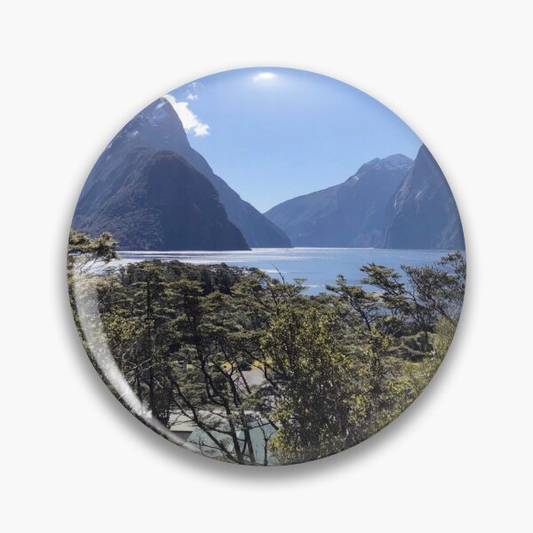 Item preview, Mitre Peak Milford Sound New Zealand designed and sold by amkaberry.