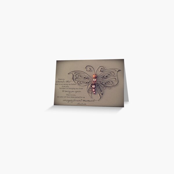 December 2013 - Lost For Words Greeting Card