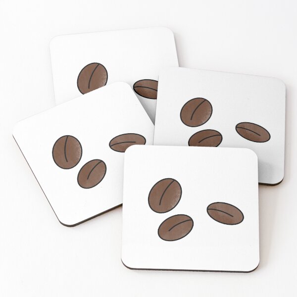 Item preview, Coffee Beans / Cute Coffee Dates designed and sold by Nathalie Aynié.