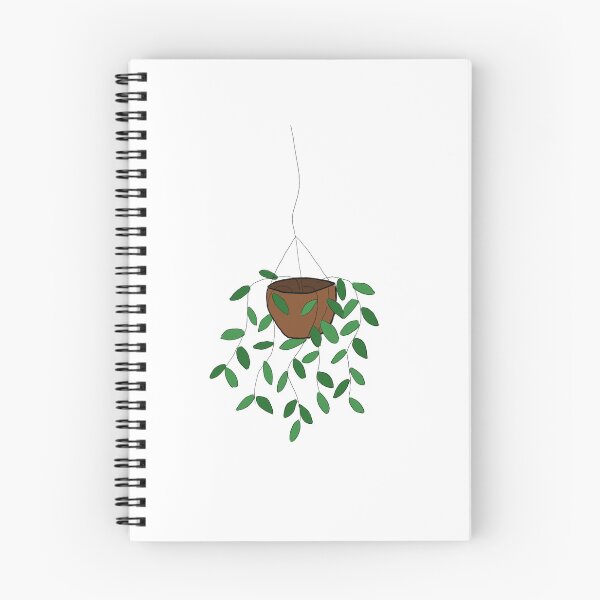 Item preview, Leafy hanging plant in pot designed and sold by goosedog.
