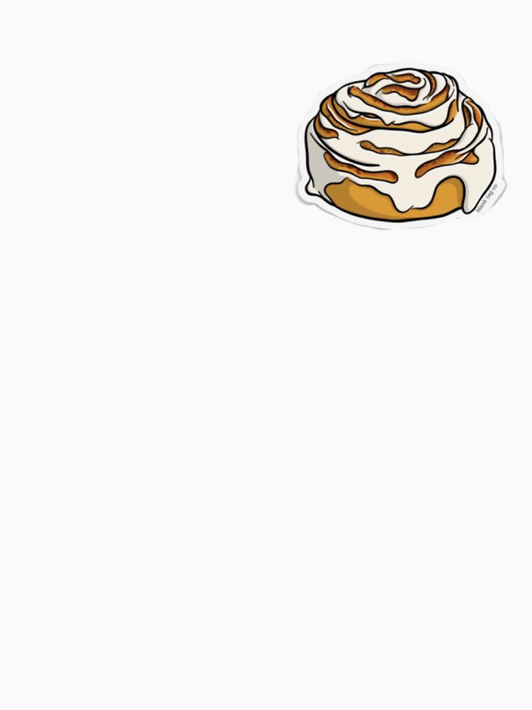 Cinnamon roll Sticker for Sale by mariana8bran