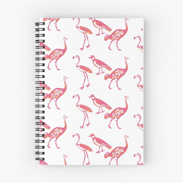 Item preview, Retro Seabirds in Pink and Coral designed and sold by KShedenhelm.