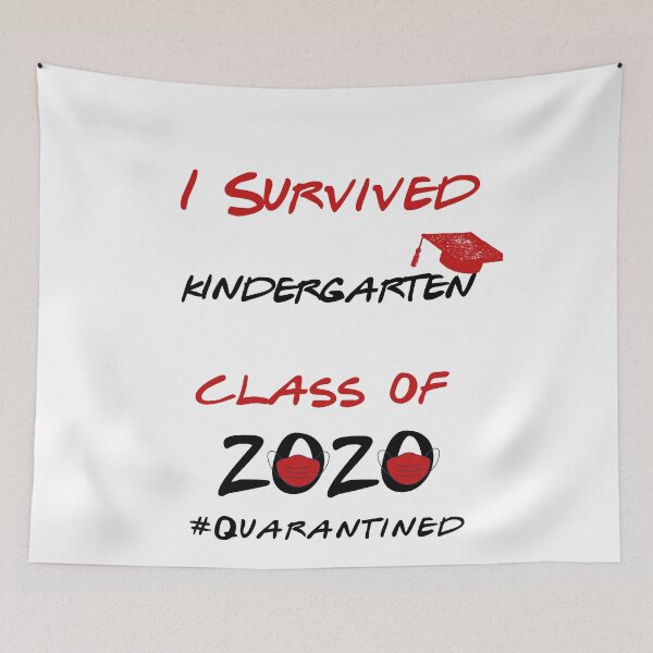 Item preview, I Survived Kindergarten Class of 2020 Quarantined Graduation Gift designed and sold by YourgiftShop.
