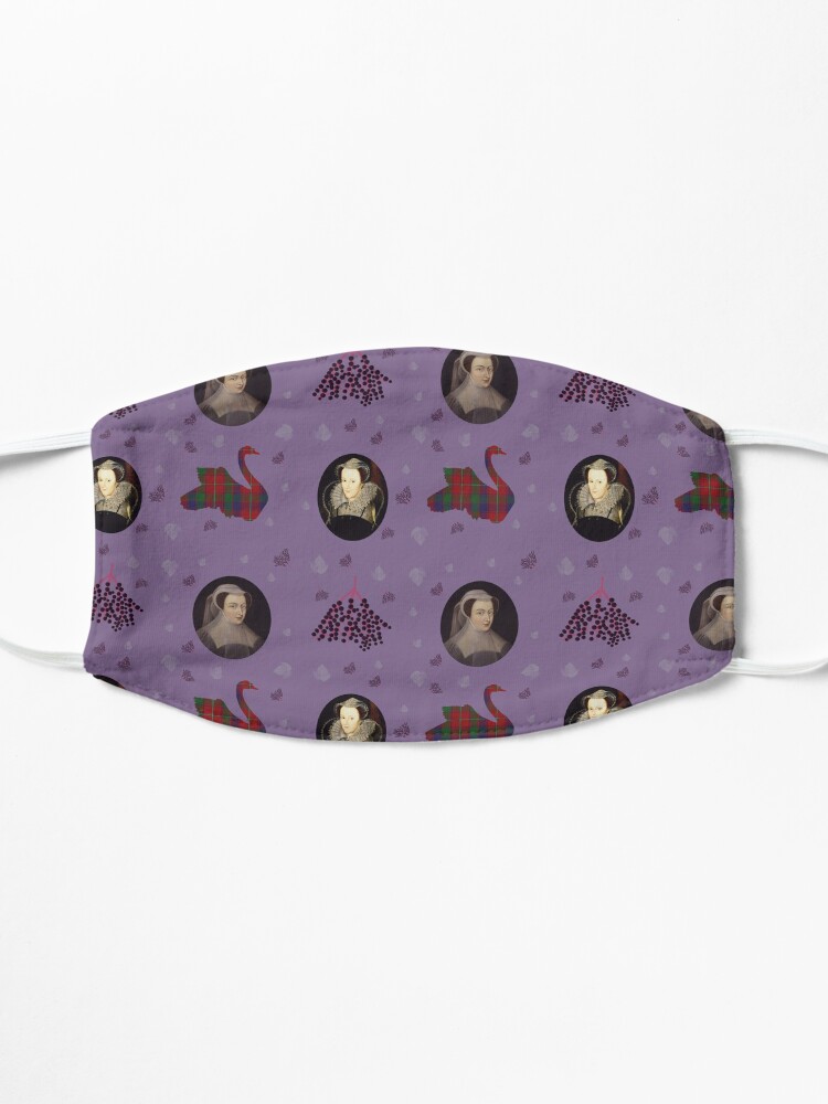 Alternate view of Mary Queen of Scots on purple Mask