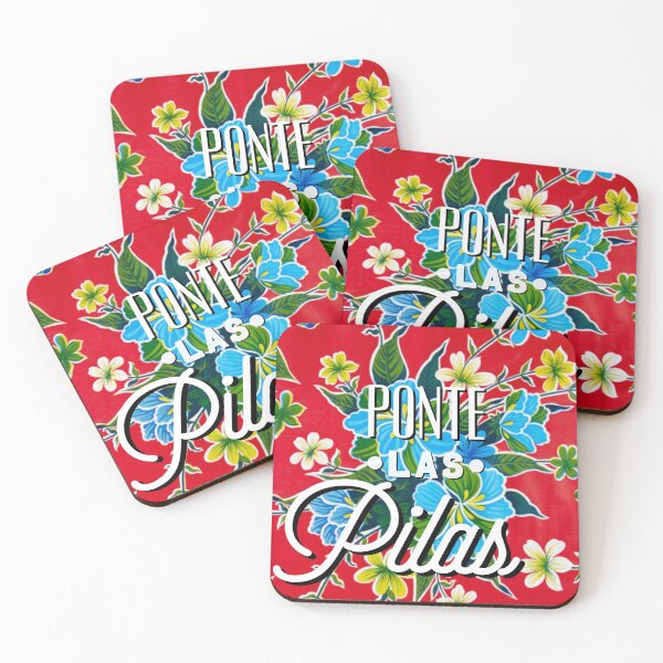 Item preview, Ponte Las Pilas Latinx Oilcloth designed and sold by cortezmadeco.