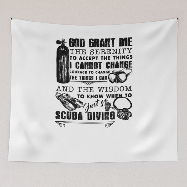Item preview, Scuba Diving Serenity Prayer Mug designed and sold by CristinaKarman3.