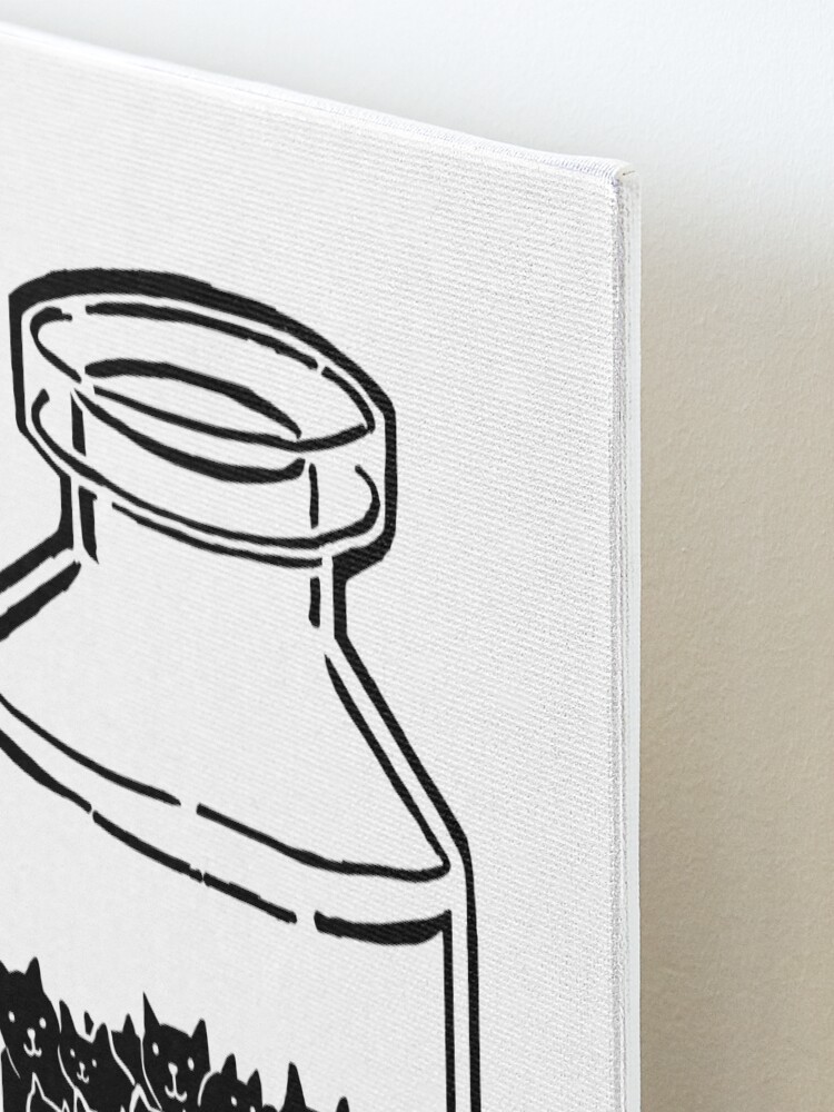 Alternate view of Cats In A Jar Mounted Print