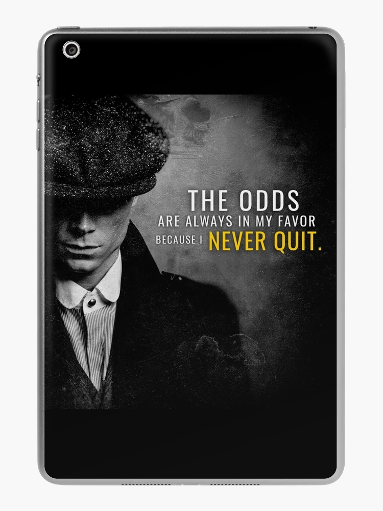 Peaky Blinders - The odds are in my favor iPad Case & Skin for