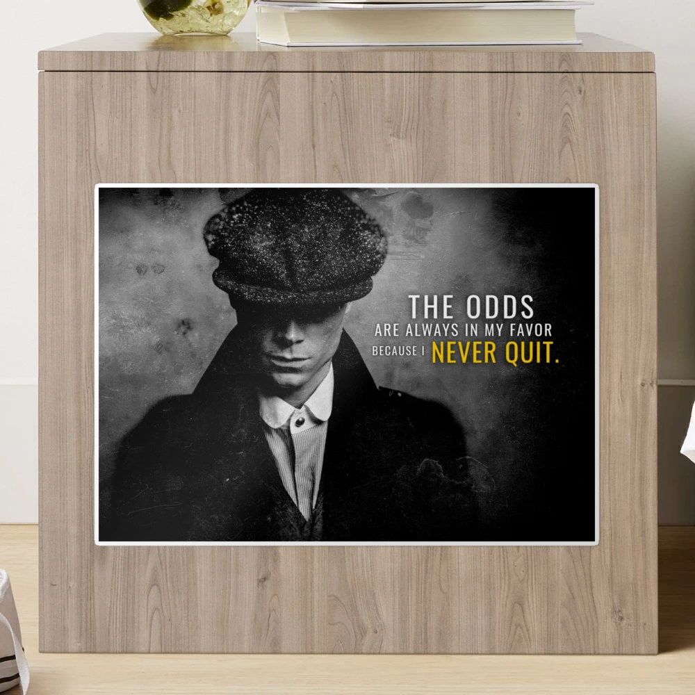 Peaky Blinders - The odds are in my favor iPad Case & Skin for Sale by  Quotes And More