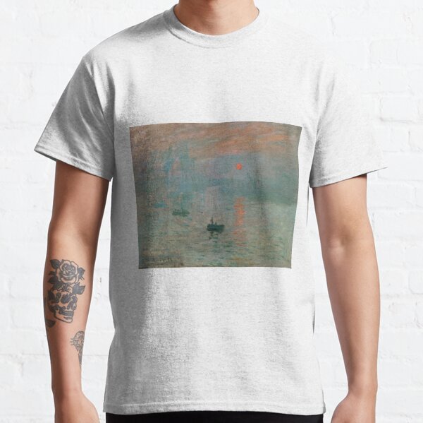 Claude Monet, French Painter - Impression, Sunrise Classic T-Shirt