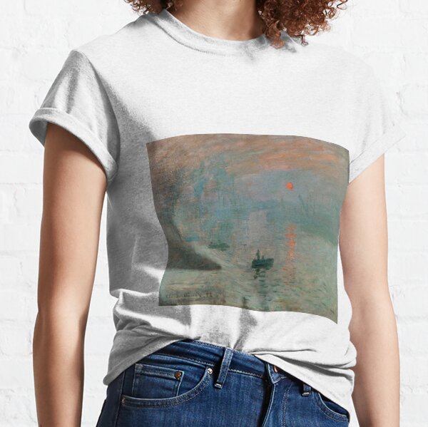 Claude Monet, French Painter - Impression, Sunrise Classic T-Shirt